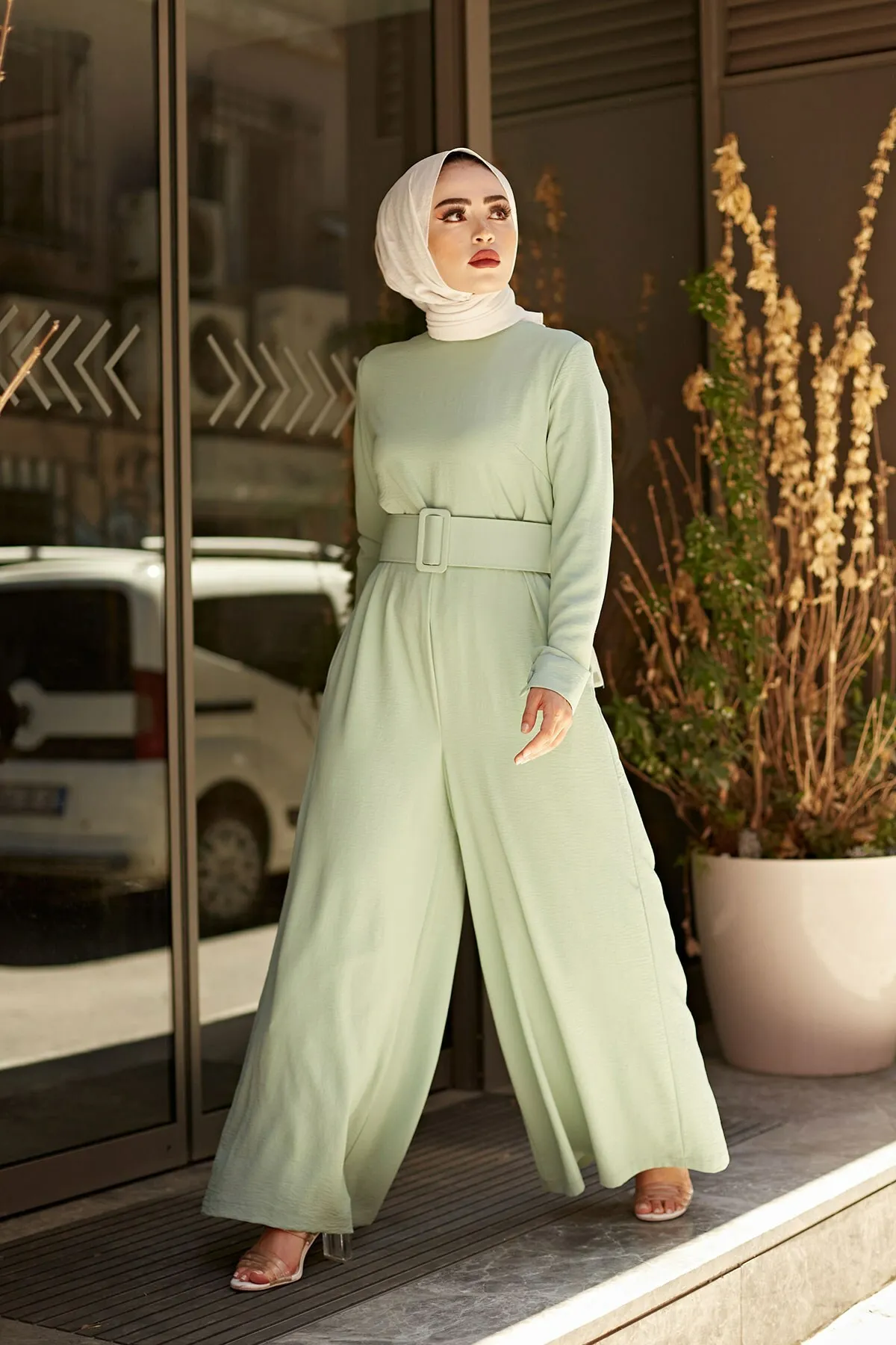 

Magnolia Jumpsuit-Mint