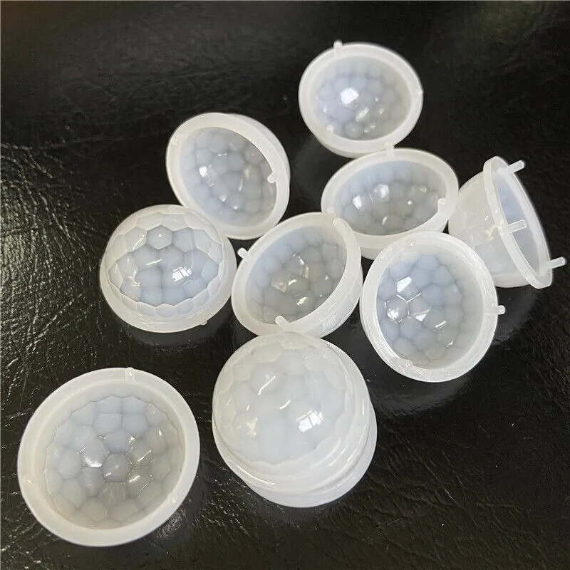 10PCS 26x17.3mm Lenses White PIR HDPE Human Body Infrared Induction Fresnel Lens