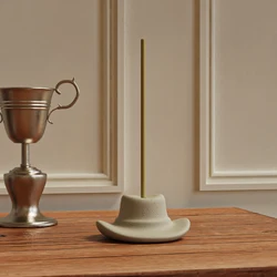 Creative Incense Stick Support Silicone mold Hat Design furniture Ornaments Incense Insert Holder Tray molds silicon