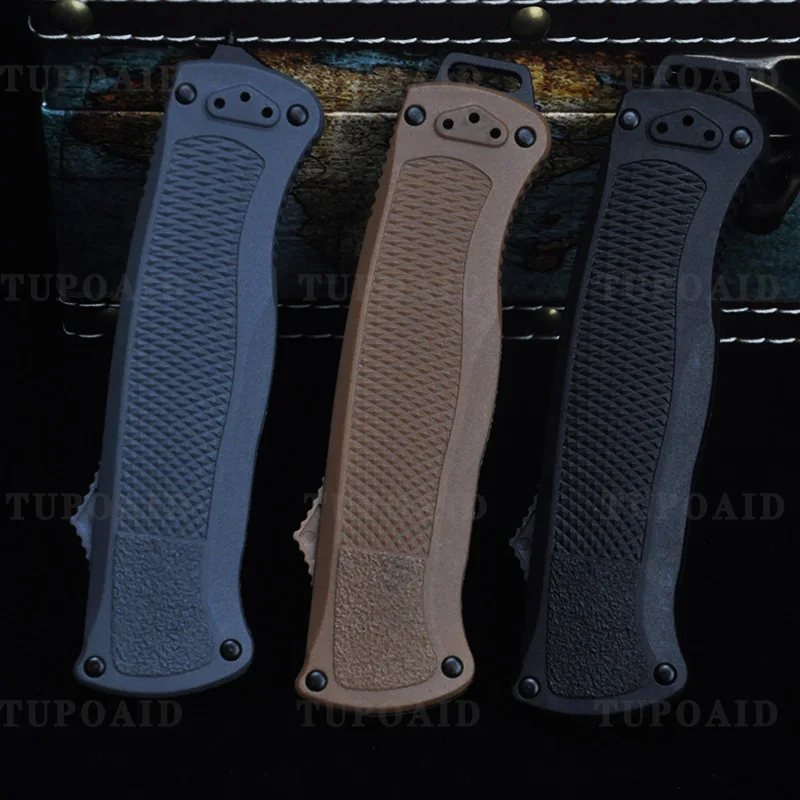 

BM5371 OTF Tech Pocket Knives CPM-CRUWER Actics Nylon Fiber Handle Outdoor Camping Hiking Utility EDC Tools Men's Gifts