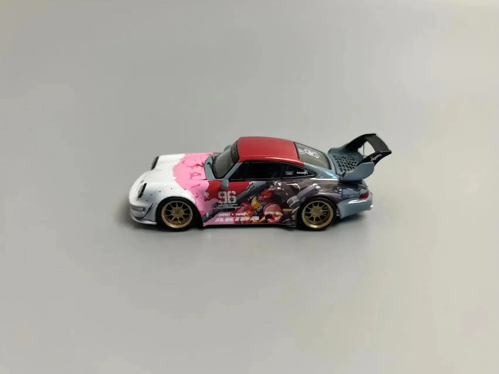 **Pre-order **Flame Model 1:64 RWB  Akiba limited499  Diecast Model Car