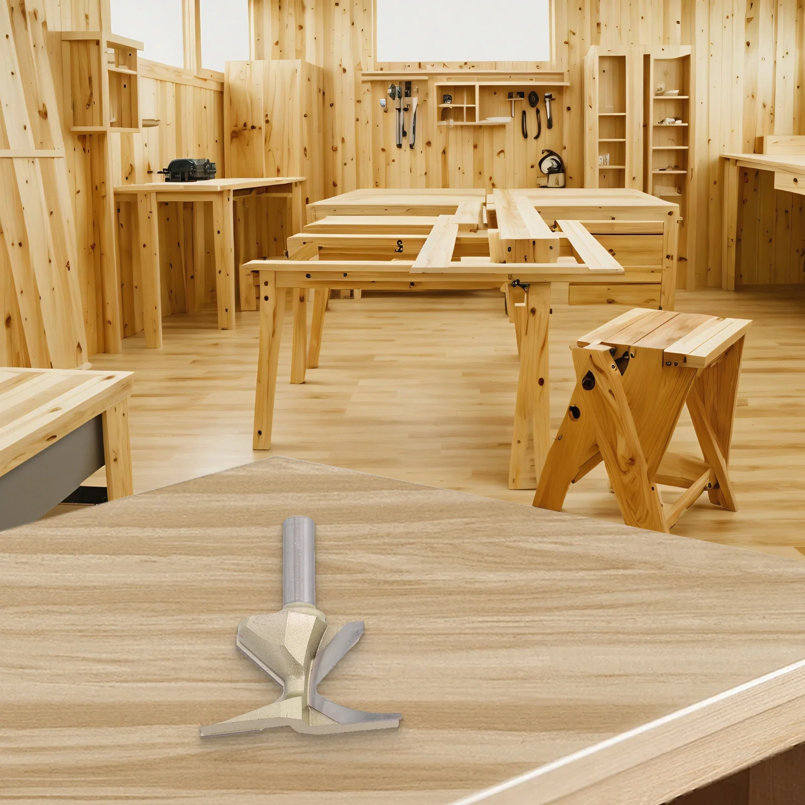 

1/2 Inch Router Bit Router Bits Architectural Woodworking Easy Setup And Operation Flexible Sheet Metal Bending For Wooden Doors