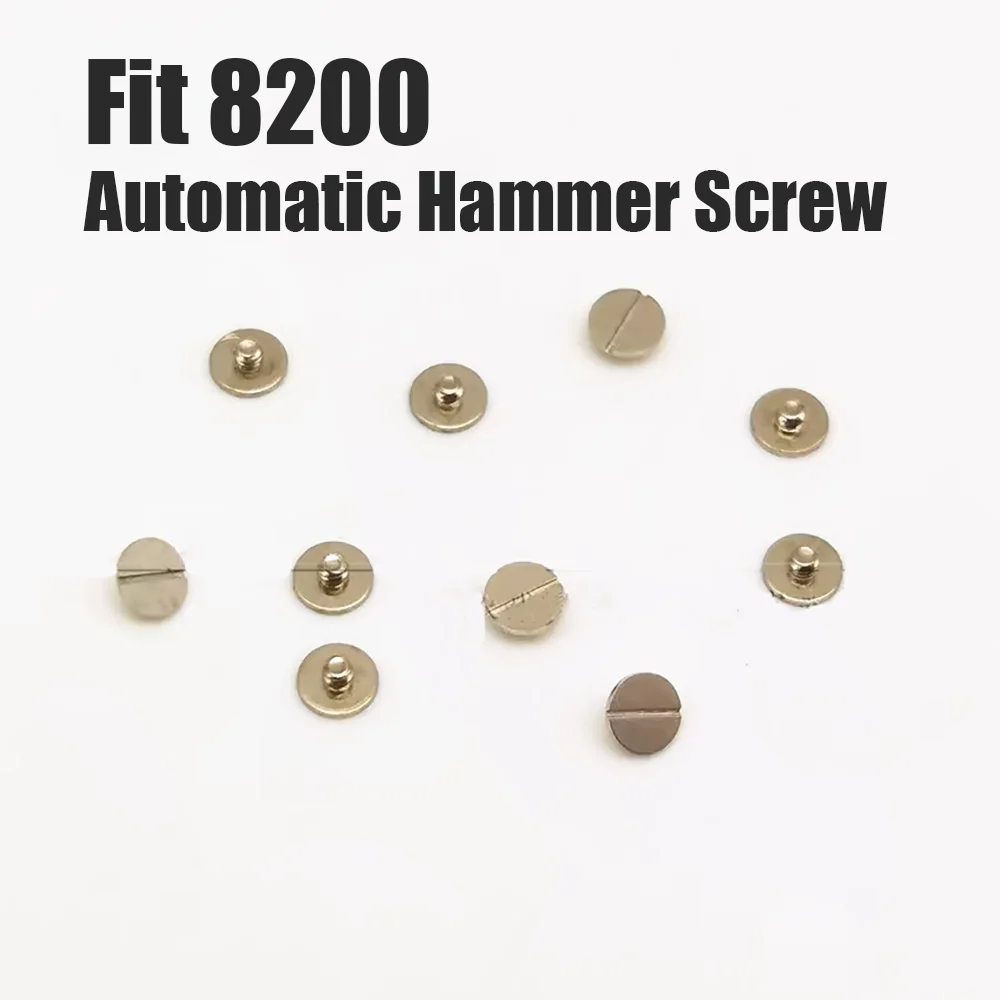 

Watch Accessories Automatic Hammer Screws Suitable for 8200 Movement Watch Repair Accessories Automatic Tourbillon Screws 10PCS