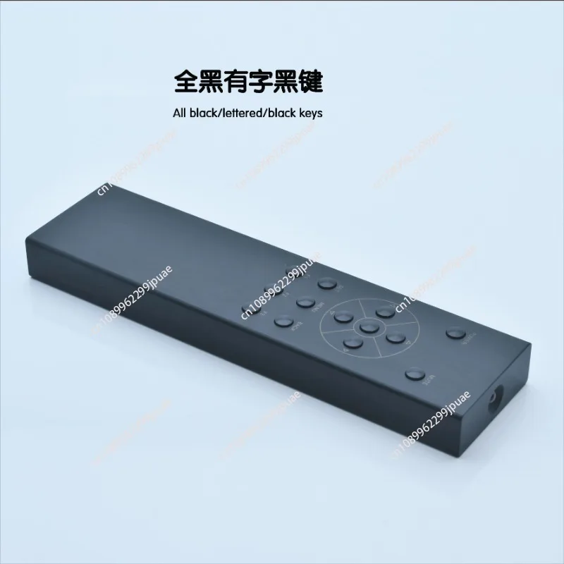 Aluminum Alloy Shell Universal Infrared Learning CD TV Amplifier Front Level Set-top Box Audio Remote Control