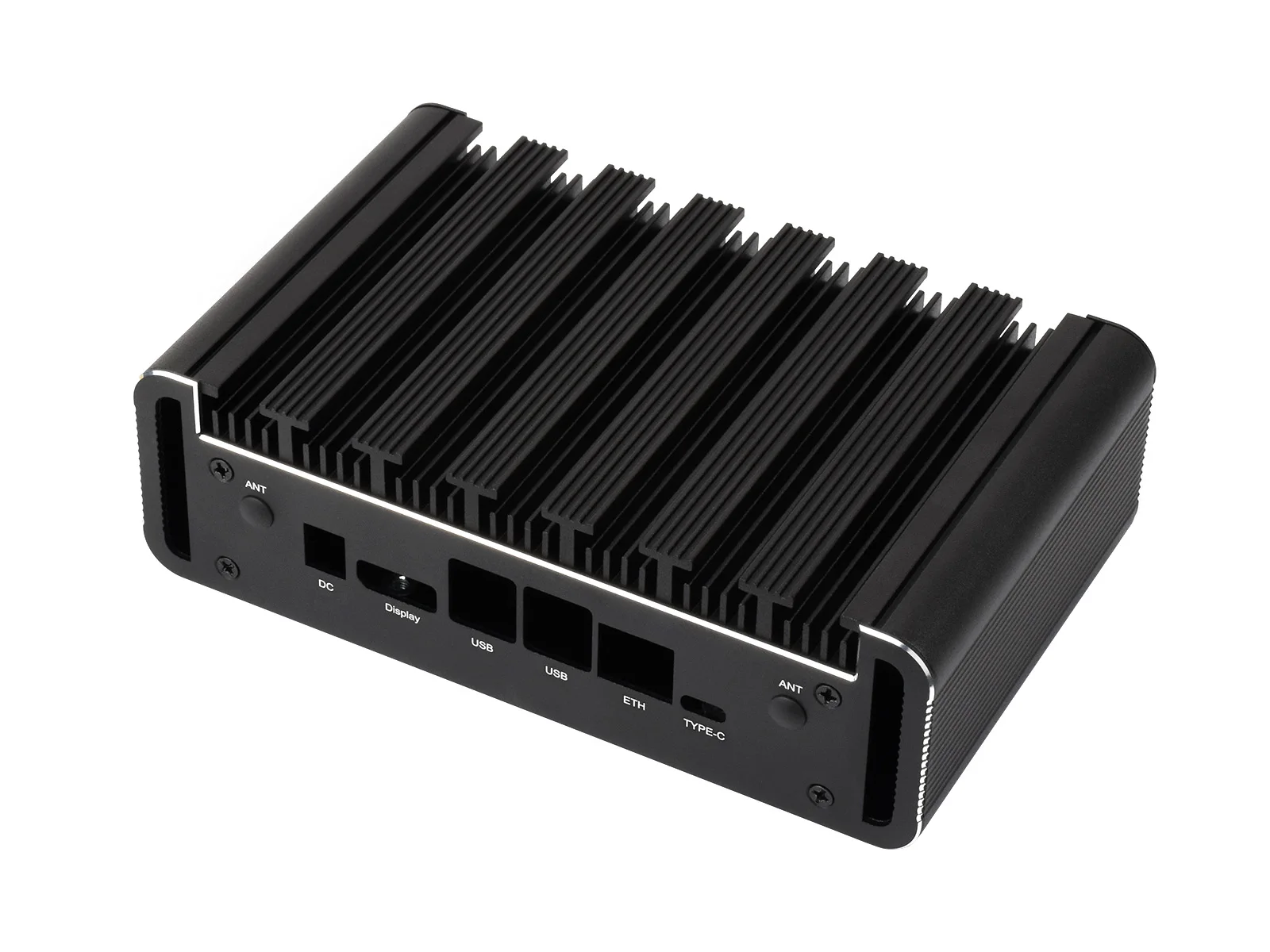 Waveshare Aluminum Alloy Passive Cooling Case Kit For Jetson Orin, Options For Jetson Orin Nano/NX Module, Onboard Power Button