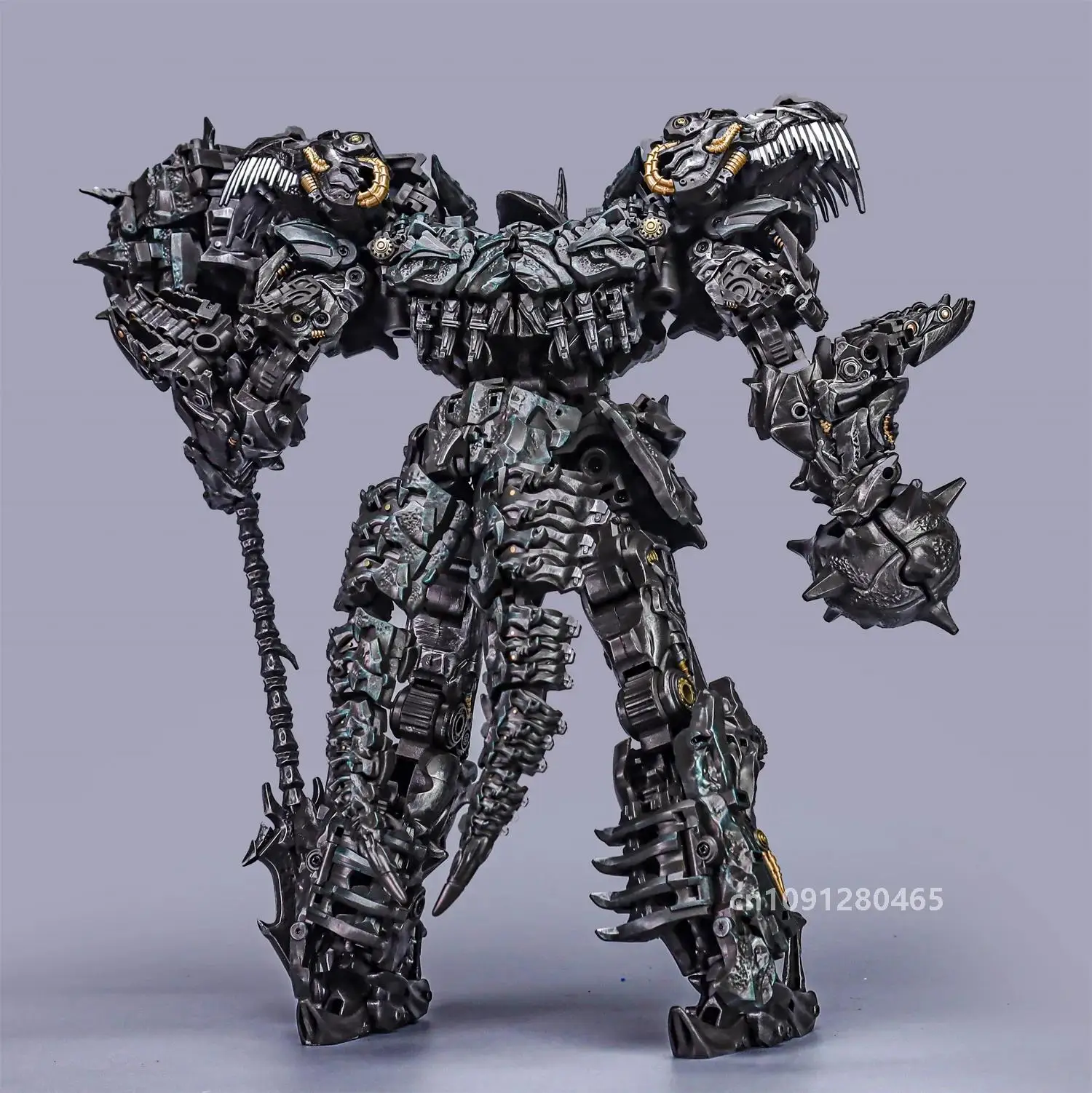 【With Box 】Transformation G-CREATION Grimlock MTST-01B MTST01B WRATH Dinosaur Statue Level Painting Action Figure IN STOCK