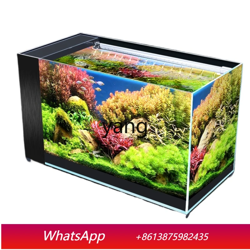 

CMX side filter fish tank, living room, small water-free goldfish tank, household water purification cycle three-in-one