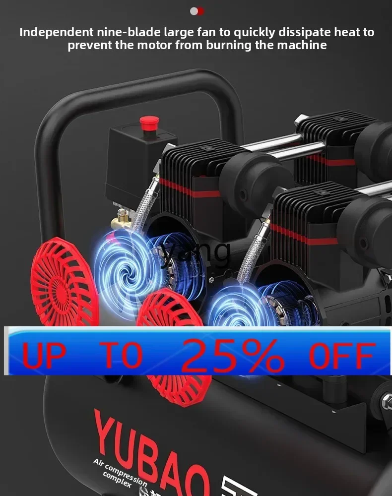 

Бесшумный воздушный компрессор L мм, безмасляный воздушный насос высокого давления, воздушный компрессор, насос промышленного класса