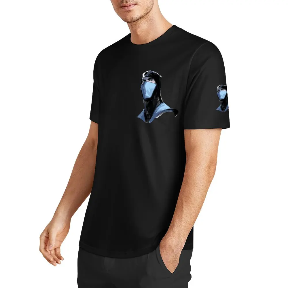 Sub Zero Head Minimal For Sale T-shirt Round Neck Chest and Cuff Movement  Casual Top Tee Novelty Leisure Eur Size