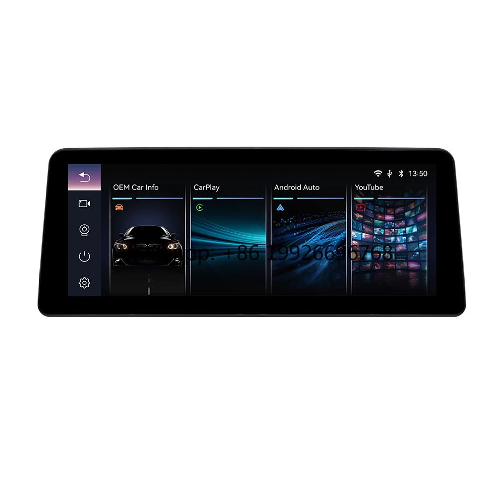 

12.3'' Wireless Touch Screen Carplay GPS USB Linux System for BMW 1 2 3 5 6 7 Series F20 F21 F22 F23 2012-2016 Dashboard