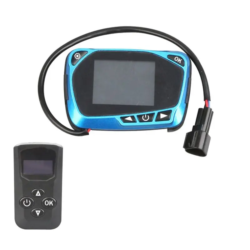 

A96E-Parking Heater LCD Display Thermostat Monitor Switch / Remote Controller For 5Kw/8Kw Car Heater Parking Heater
