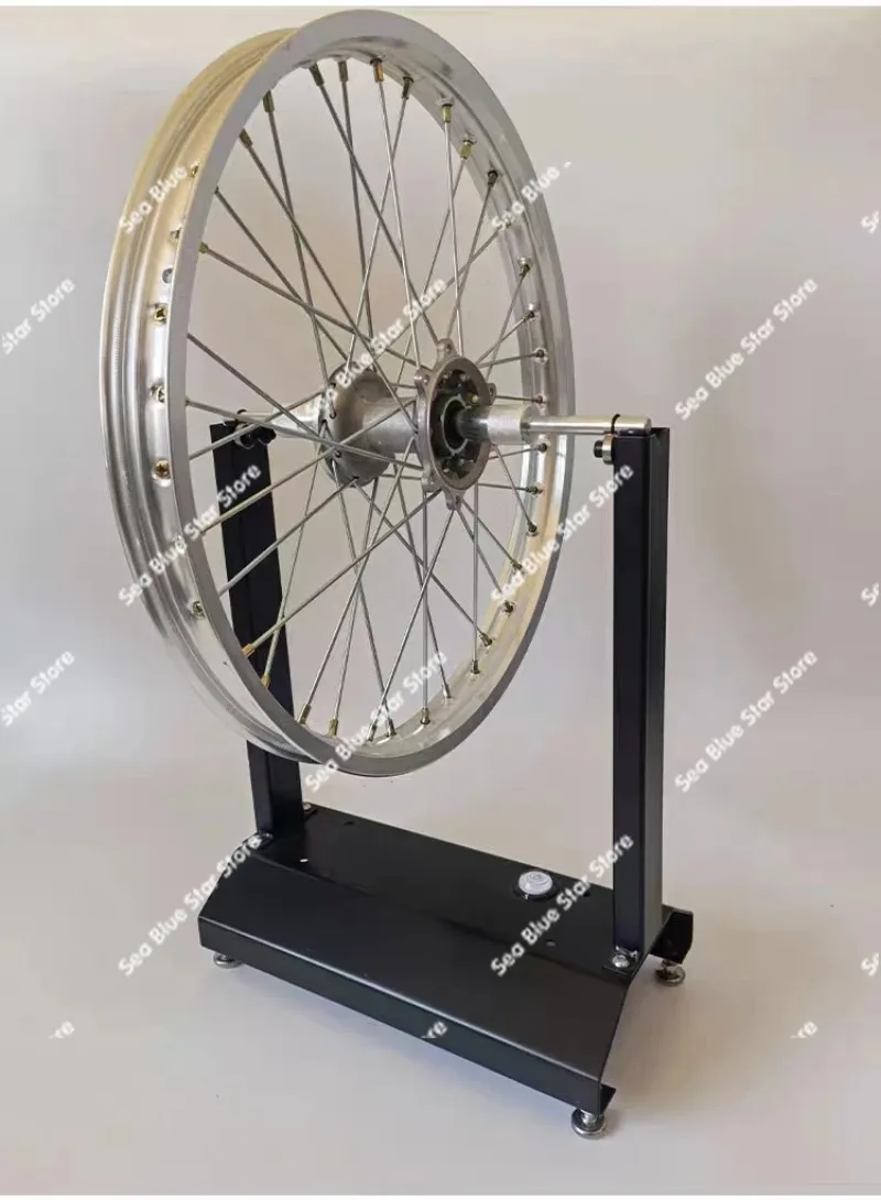 

Универсальная ручная рама для балансировки мотоциклетных шин, простой балансировочный инструмент для выравнивания шин, инструмент для обслуживания.