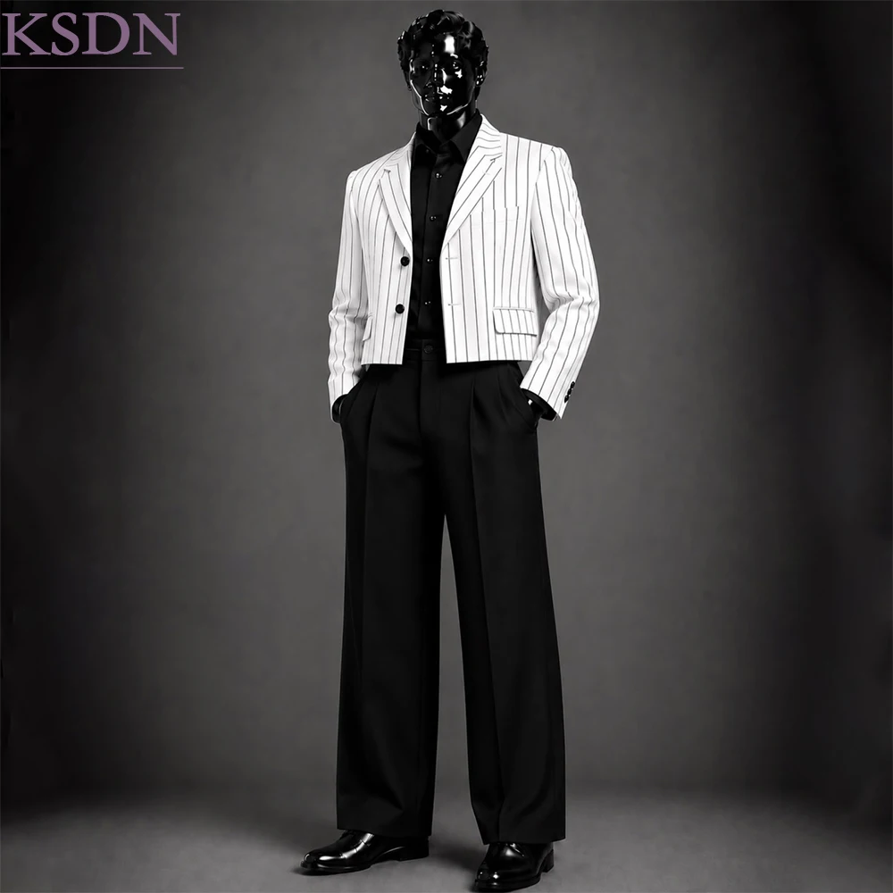 Dinner Men's Suits Formal Single Breasted Notch Lapel Blazer Customzied Color Size 2 Piece Jacket Pants Outfits Terno Masculino