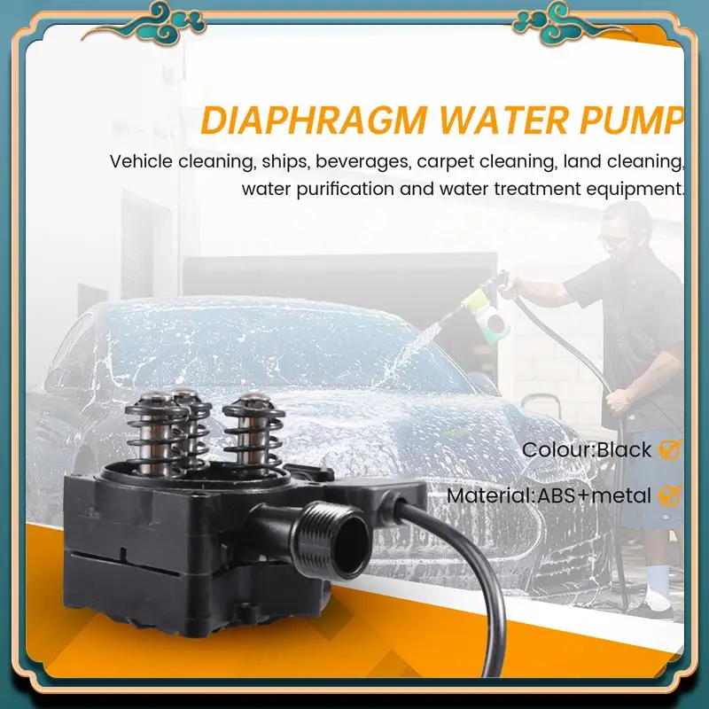 

A54P-2500W 2900PSI самовсасывающий мембранный водяной насос высокого давления, стиральная машина, чистящая машина, насос для мойки автомобиля, распылитель