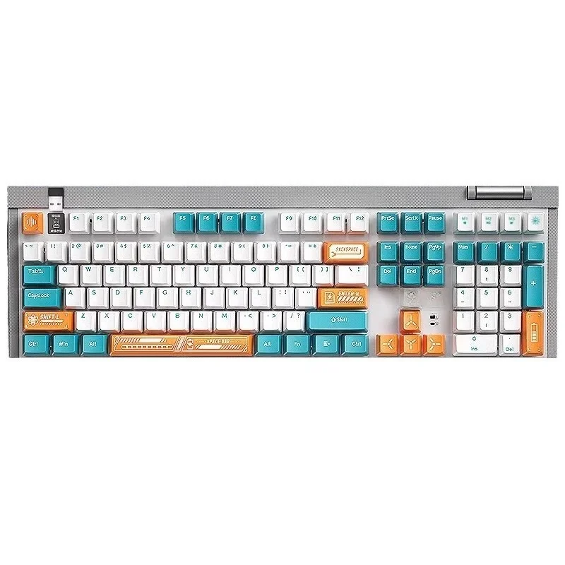 

Dual-mode mechanical keyboard, customized hot-swappable for e-sports games