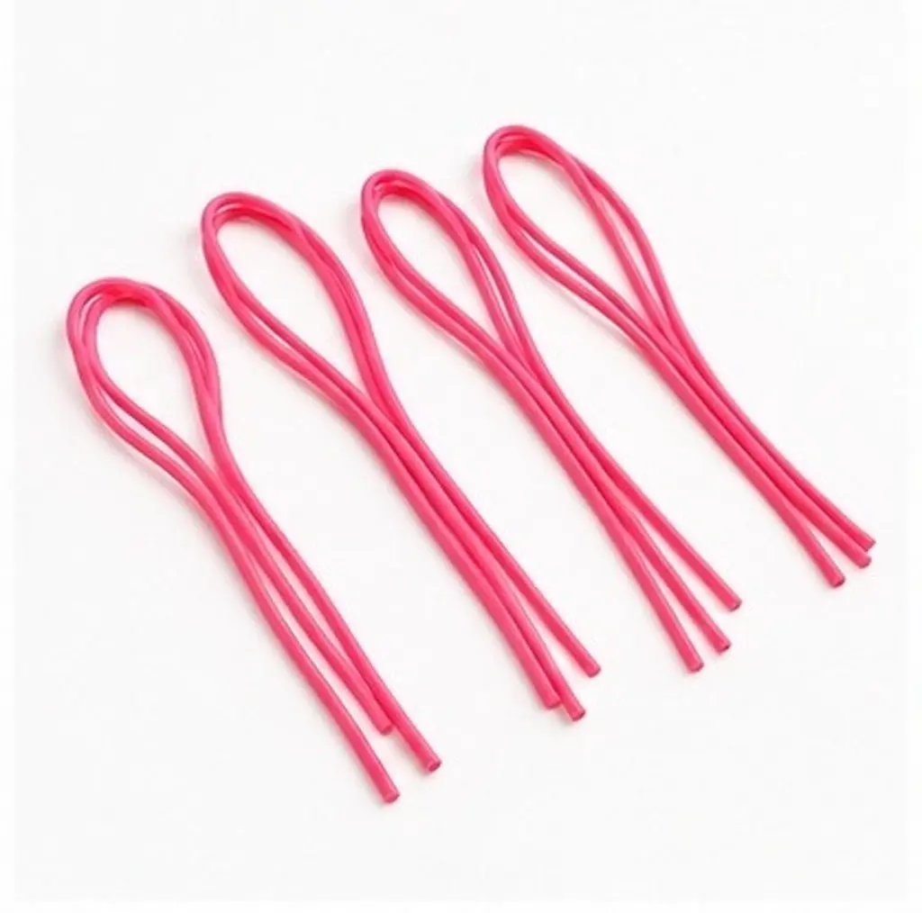 4Pcs Yangqin Qin Bamboo Protective Covers Made of High-Grade Rubber Dense Smooth Tough Anti-Oxidation Yangqin Elastic