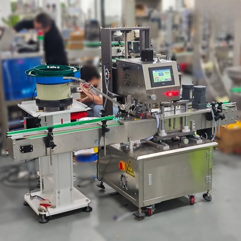 Cosmetics sub-bottling capping machine Servo capping machine