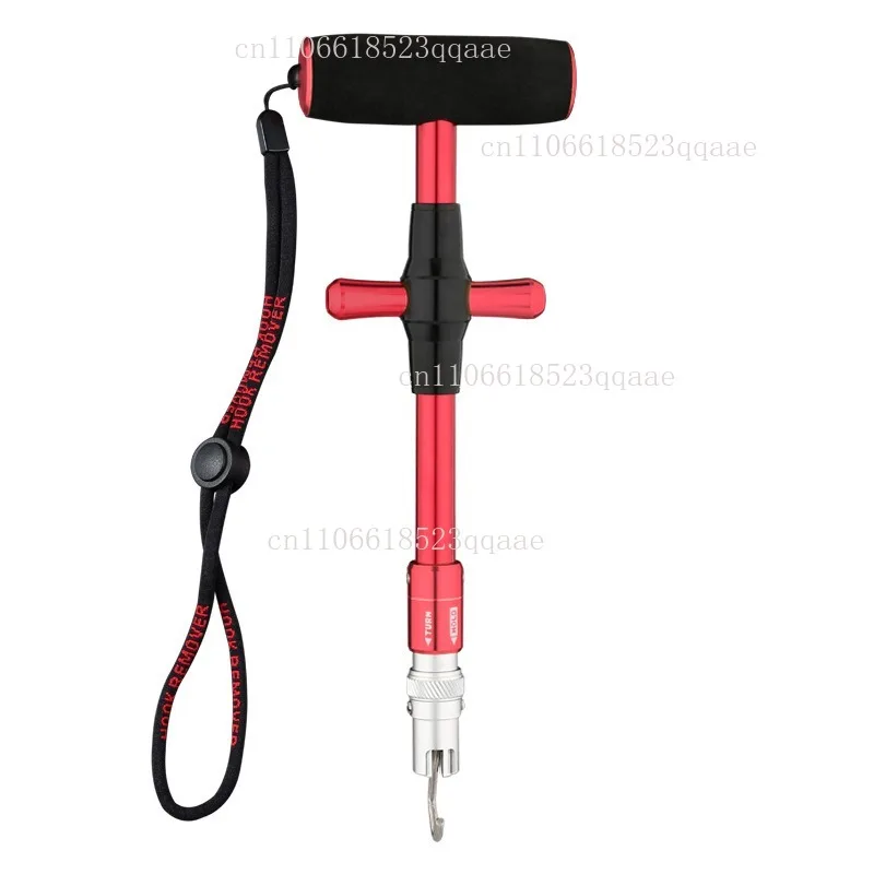 Portable Hook Pickup Device T-Type Aluminum Alloy with Lock Hook Remover Deep Throat Large Object Tripping Gear in stock