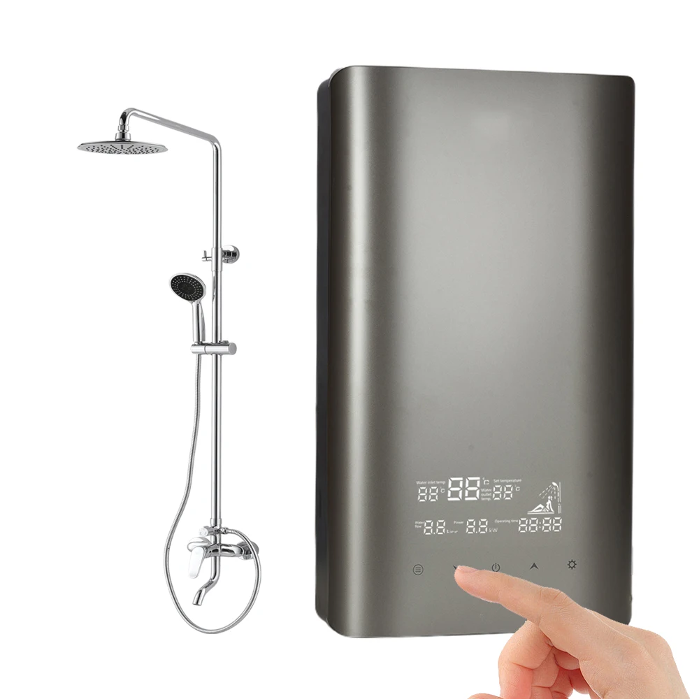 Customized 380V 12-24kW Whole House Commercial Central 3 Phase Instant Electric Water Heater Tankless Shower Geyser Salon Spa