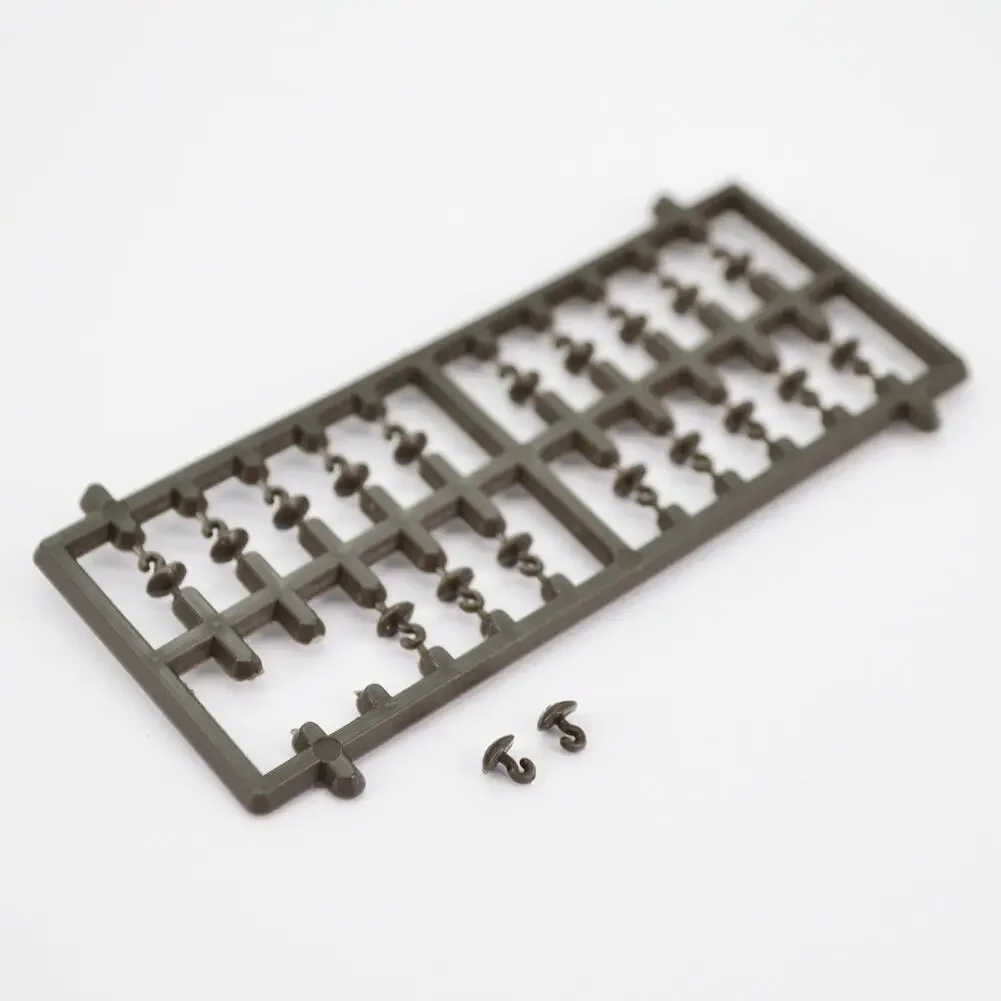 Hirisi 10pcs Carp Fishing Boilie Stops Bait Dumbell Stops Hair Rigs Extender Utility Fish Accessories AH165