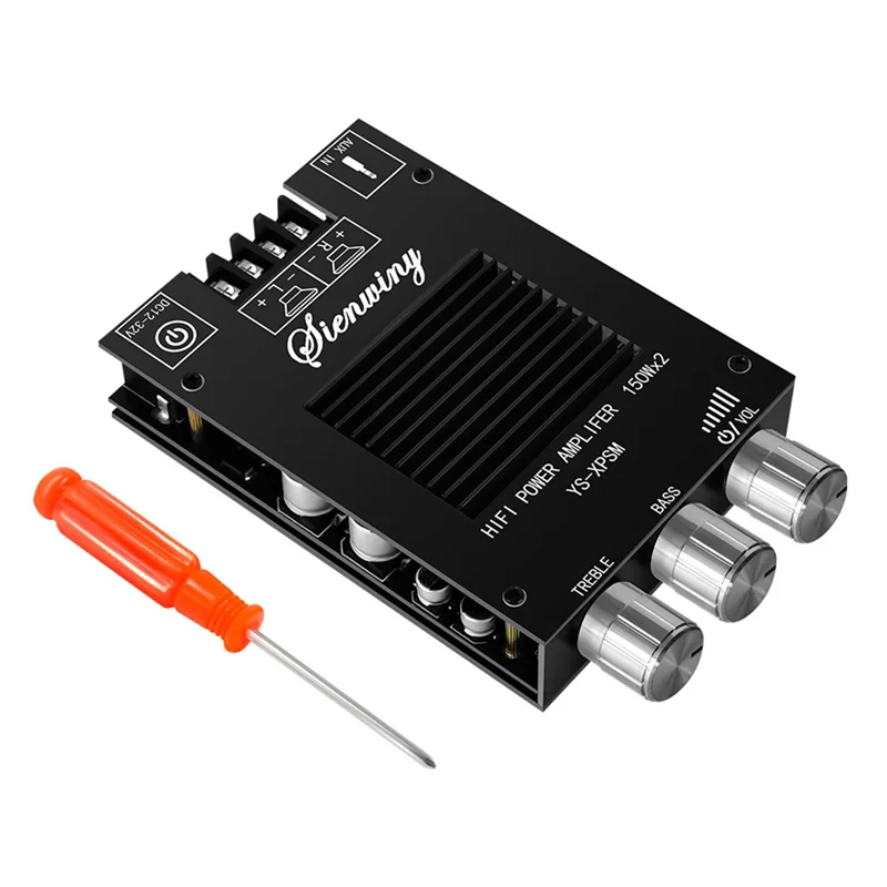 

TDA7498E Audio Amplifier Board 150W+150W Stereo Bluetooth Power Amplifier Module Dual-Channel Audio Amplifier Board