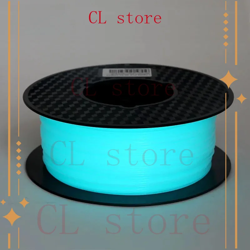 

PLA filament Glow in the dark blue 1KG Noctilucous pla 3d printer filament 1.75mm