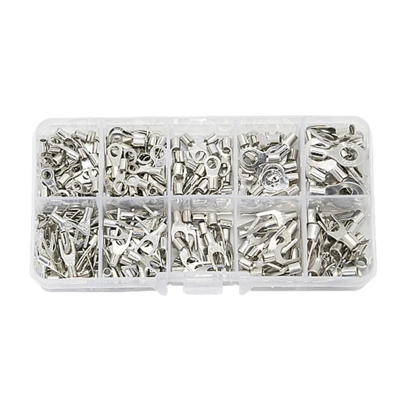 

New Essential 300Pcs Electrical Assortment Convenient Wire Connection Pack Electrical Crimp Connectors for Wiring Tasks