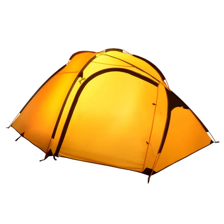 210T Breathable Polyester Outdoor Light Portable Collapsible Tent Waterproof Hiking Travel Tent Backpacking Cycling Tent