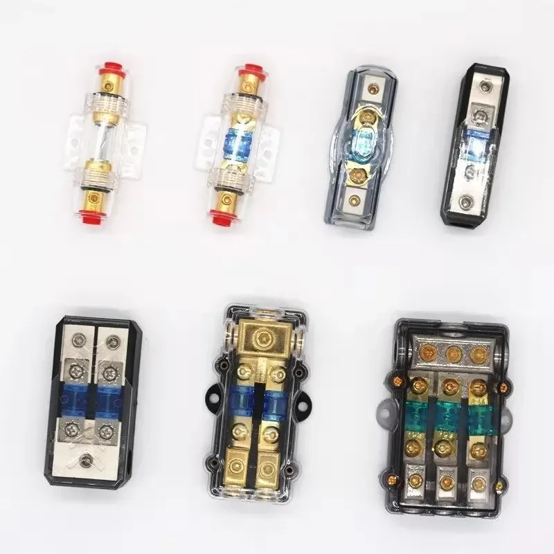 Car Audio Insurance Multi-style Optional Insurance Seat Fuse with Fuse Host Amplifier Subwoofer Modification Accessories