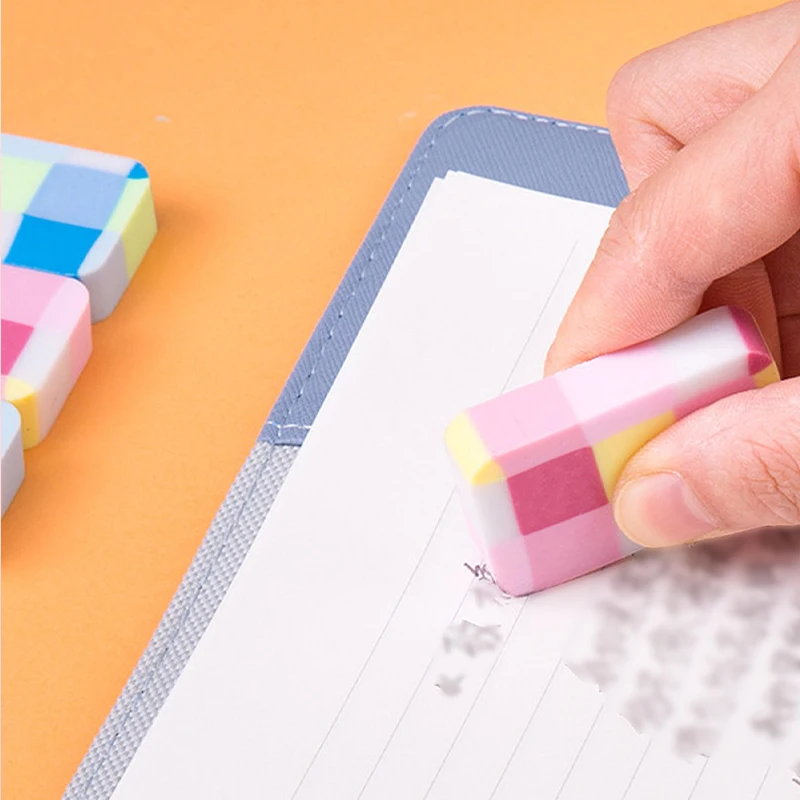 1pc rubber clean and mess free student  sketch rubber soft for kids correction supplies pencils rubber