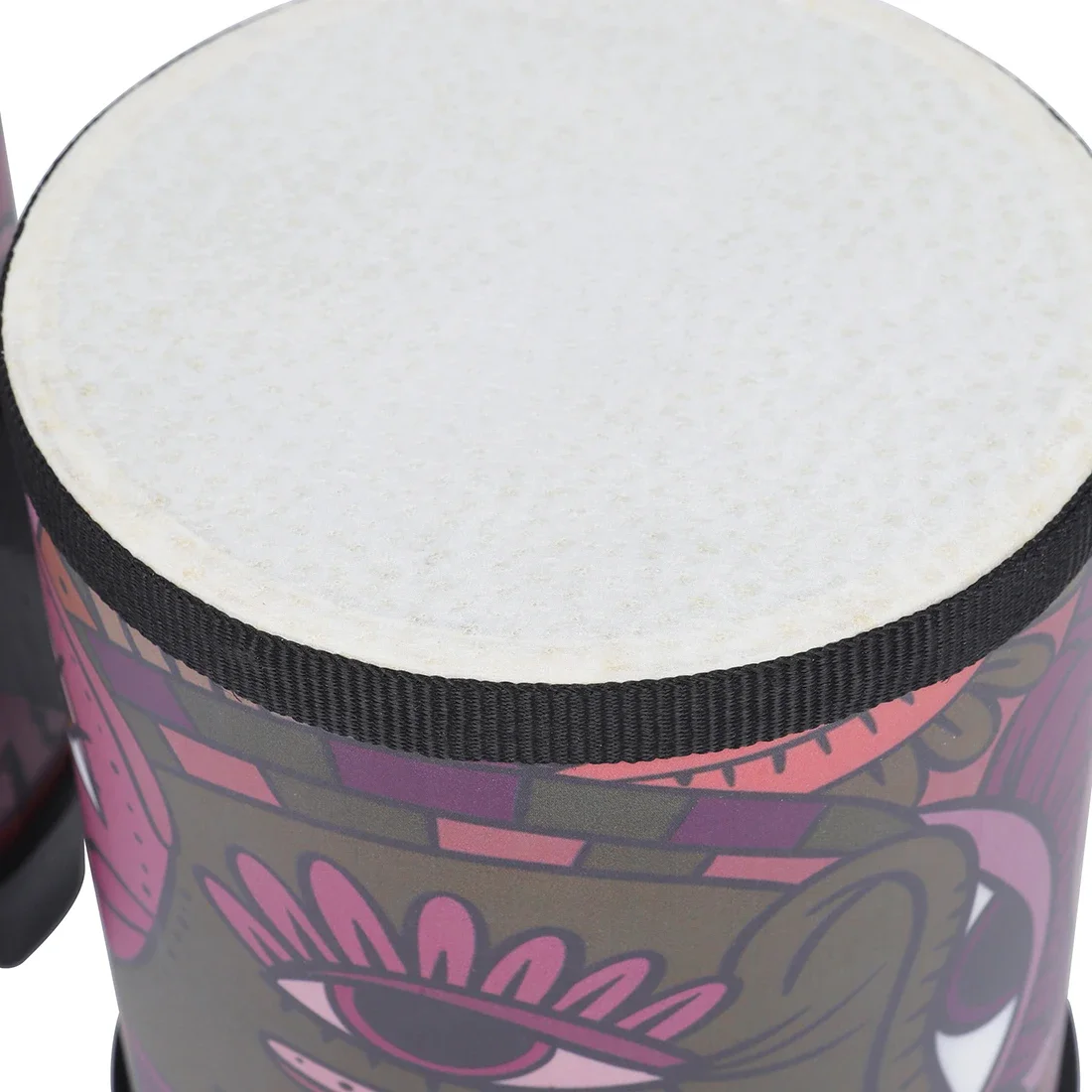 Fotografia 7: Tambor Bongo Indiano SLADE, Instrumento de Percussão Portátil, Tambor Bongo de 5 polegadas, Tambor Tenor de 4 polegadas