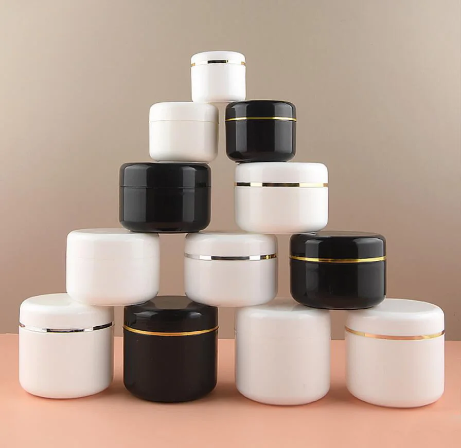 

30g white plastic bottle jar pot tin eye serum mask cream/essence/moisturizer/gel hyaluronic skin care cosmetic packing