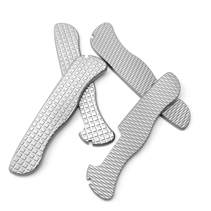 Swiss Military Titanium Alloy Knife Handle Patch, DIY Part, Accessory, Men's Gift
