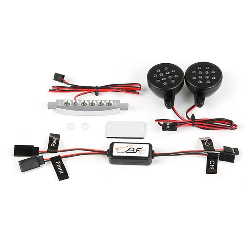 

Front And Rear Light Lamp With Controller For Hpi Rovan Km Baja 5B 1/5 RC Car Upgrade Parts