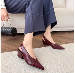 2025 nuove scarpe basse primaverili per il tempo libero appartamenti da donna calzature da donna con suola morbida comode scarpe casual da donna con punta quadrata ragazza