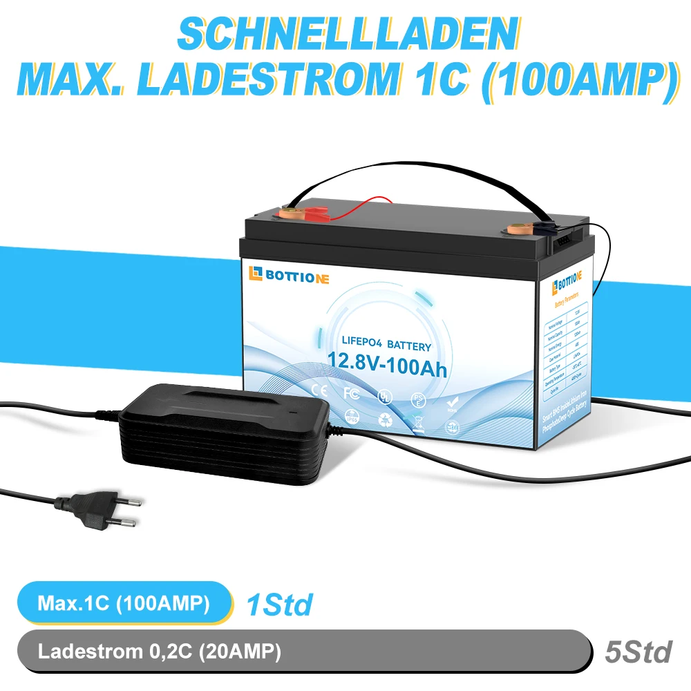 Tax Free LiFePO4 12.8V 50Ah batteria ricaricabile agli ioni di litio 50Ah per Fish Finder barca motore da traina 12V 50Ah