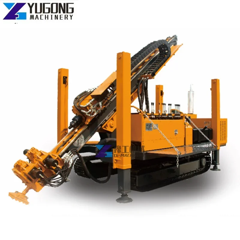 The Cheapest Latest Dth Anchor Drilling Rig Hydraulic Crawler Drilling Rig  Use for Soil Nail /anchor Drilling Rig