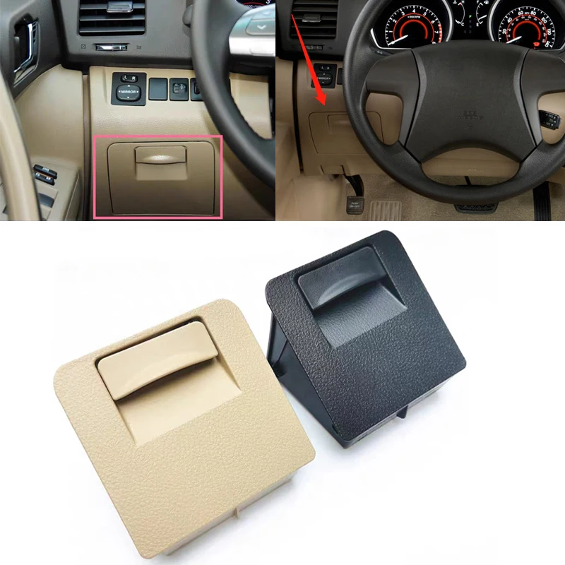 1pcs New Car Coin Holder Glove Box Coin Box For Toyota Highlander 2009-2014 Direct Replacement Storage Case Interior Accessories