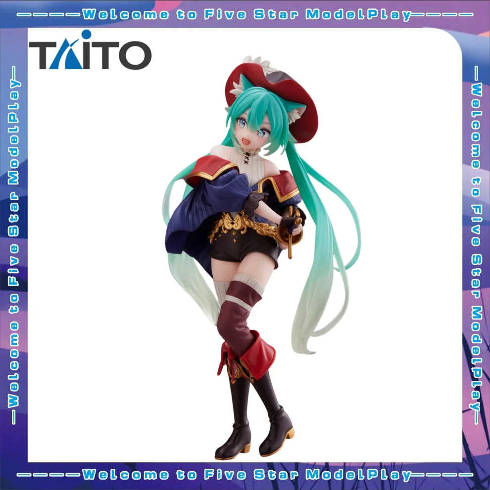 

【FS】TAITO Miku Fairy Tale Puss in Boots Figure Model Toy Gift