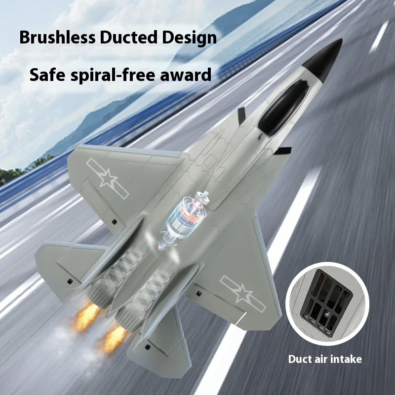 FX9631 4CH EDF Jet Stealth Fighter Style su larga scala con motore brushless e giroscopio EPP ad ala fissa aereo RC regalo di compleanno