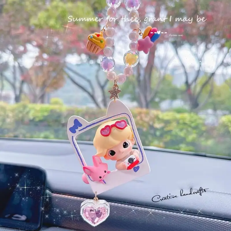 Date Day Car Accessories Dimoo Rearview Mirror Pendant Backpack Mobile Phone Pendant Dimoo Girlfriend Halloween Cute Car Gift