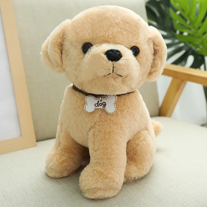 

Soft Animal Simulated Teddy Dog Plush Puppy Stuffed Toy Gift For Children Birthday Gift