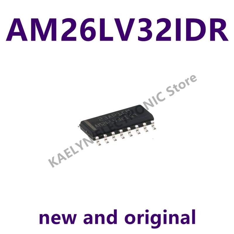 10pcs/lot Original genuine patch AM26LV32IDR AM26LV32 SOIC-16 four-way differential line receiver chip