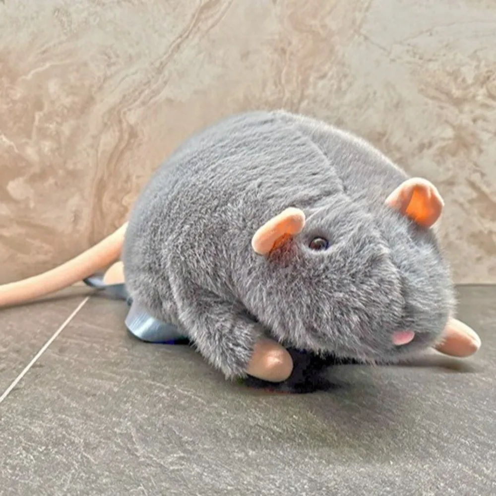 

Новый мультяшный цветок, ветка, крыса, рюкзак, милый цветок, ветка, крыса, мышь, мягкая фигурка животного