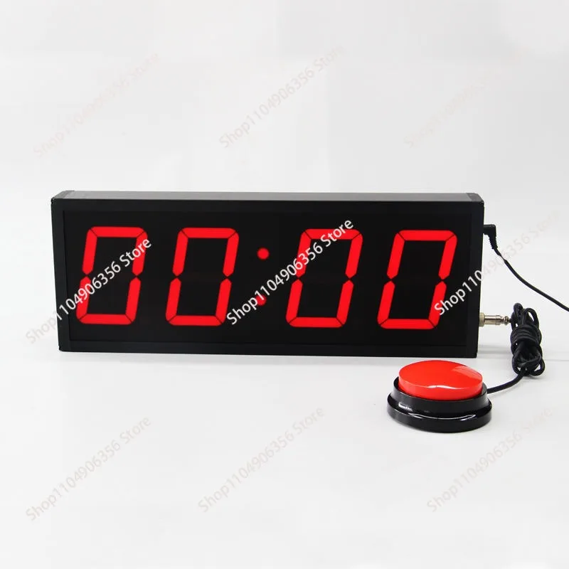 for  CP18 Big Count Up Challenge Timer Adjustable Difficulty LED 10 Seconds Stop Watch Clock Game Timer