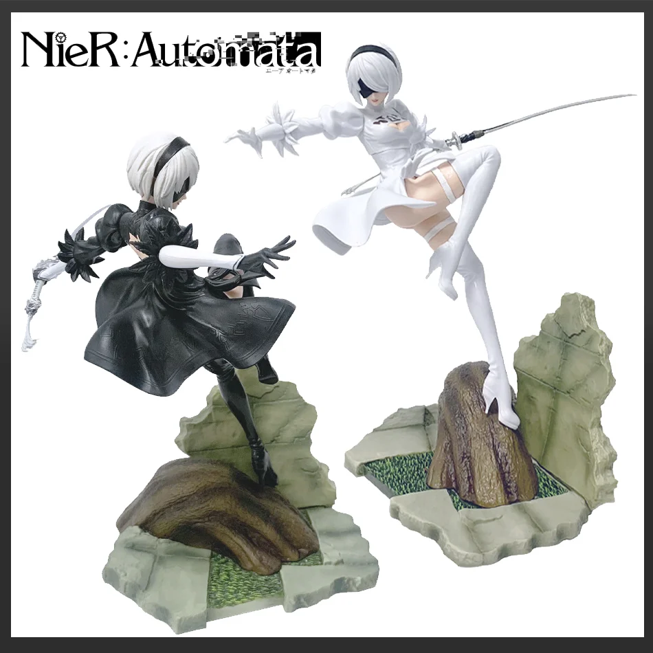

Automata Yorha No. 2 Anime Action Figure PVC Model Collection Ornament Cartoon Character Toy Gift for Fans