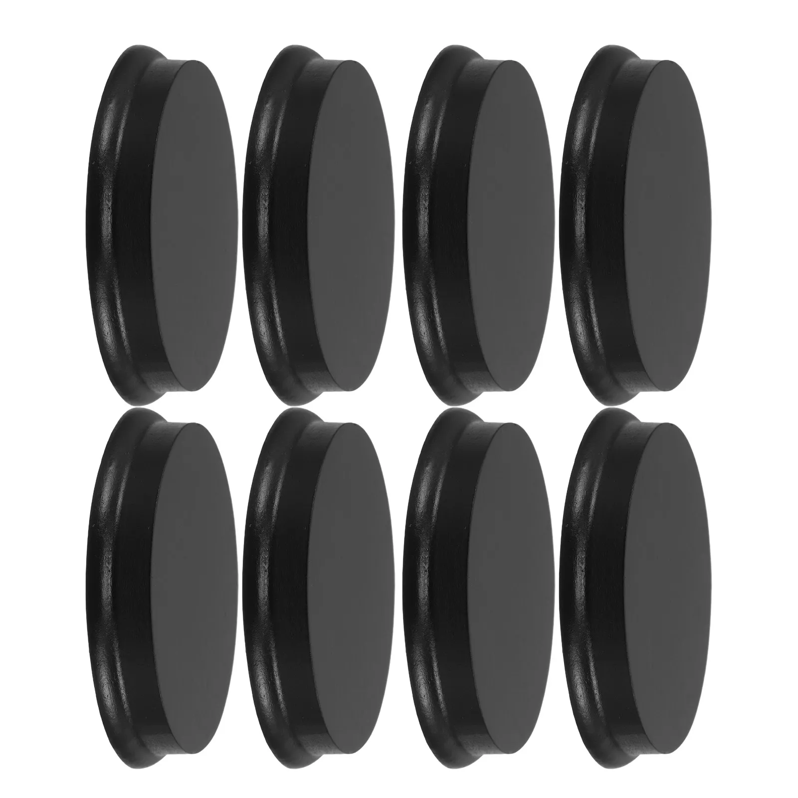 

8Pcs Wooden Plant Display Shelf Round Base Stable Stand for Action Figure Display Desktop Bonsai Riser Pedestal Home Decor