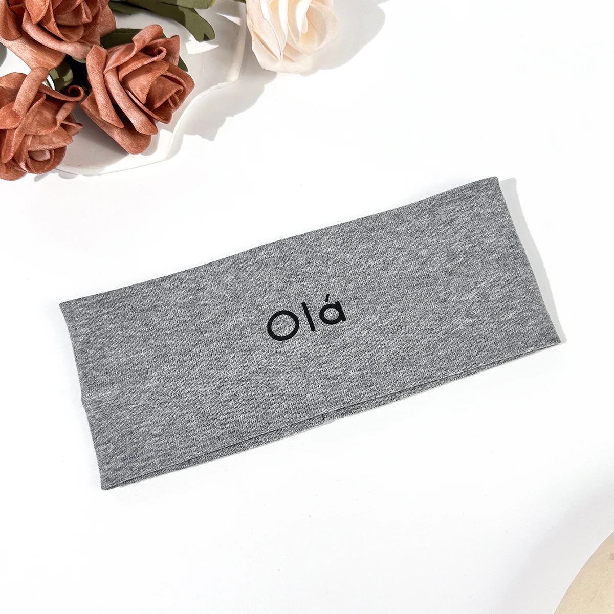Buchstaben-Stirnbänder für Männer und Frauen, Yoga-Stirnbänder, rutschfest, schweißabsorbierend, Stirnbänder, Fitness-Haarband, Sport, elastische Stirnbänder – Detail 5