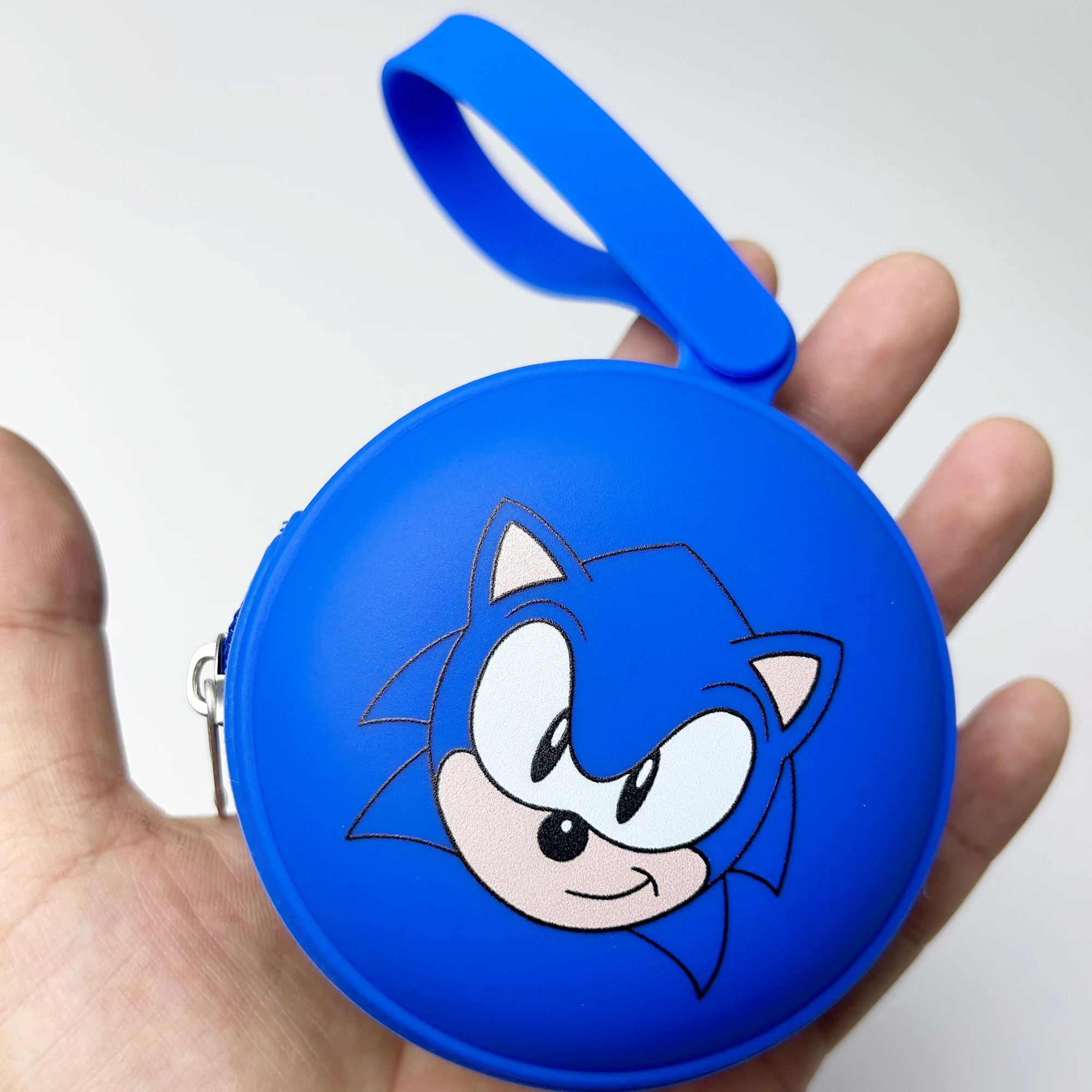 1 stücke spiel sonic Silikon Tragbare Schnuller Halter Nippel Schnuller Abdeckung Tasche Nippel Schnuller Box Baby Schnuller Fall