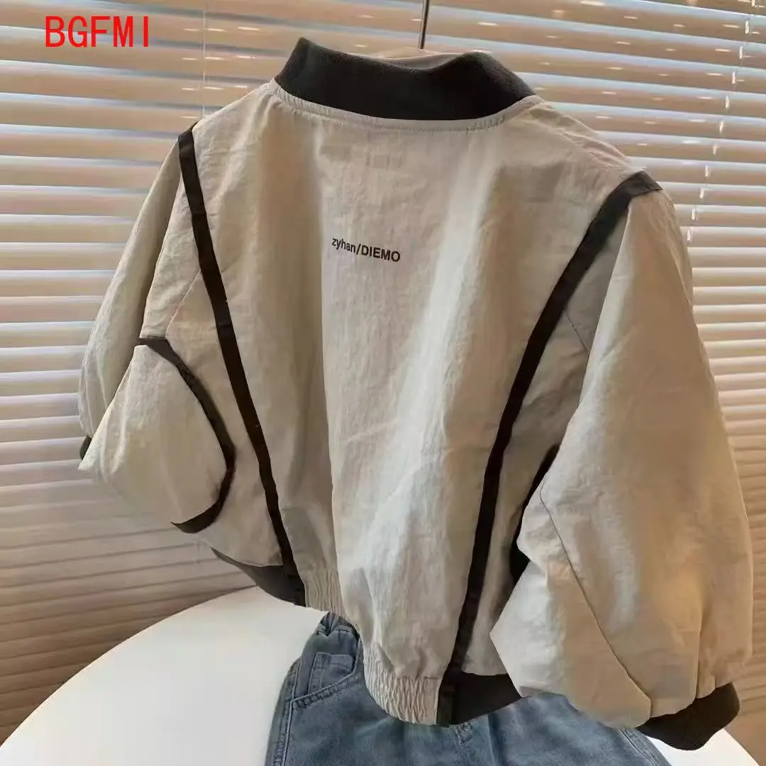 Spring Autumn Children's Clothing for Boy 2026 New Korean Kids Casual Versatile Baseball Jacket Long Sleeves Fashion Outerwear - view 4
